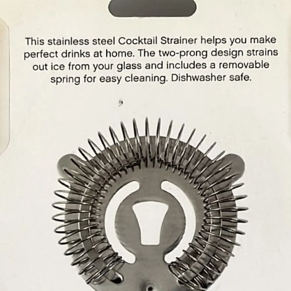 Bar Style Cocktail Strainer Stainless Steel